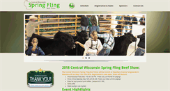 Desktop Screenshot of centralspringshow.com
